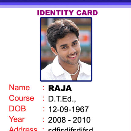 Id Card PSD Download Design 010